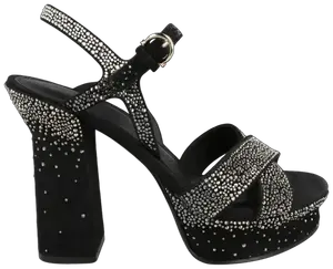 Женские замшевые сандалии на платформе Ferragamo Sonya, черные