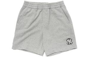 Шорты Embroidery Solid Color Sports Unisex MLB, светло-серый