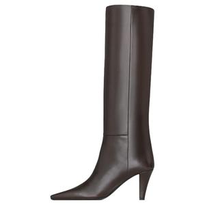 Женские сапоги с острым носком Jill SAINT LAURENT, Black