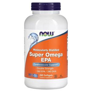 Добавка NOW Foods Super Omega EPA, 240 мягких таблеток