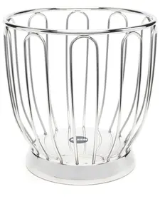 Корзина для фруктов с логотипом Alessi, серебристый