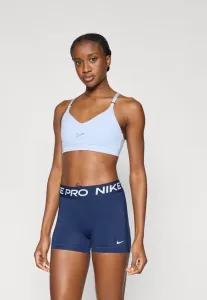 W nk df indy gls легкий поддерживающий спортивный бюстгальтер Nike Performance, Hydrogen Blue