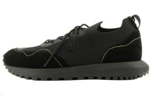Кроссовки EMPORIO ARMANI Lifestyle Shoes Men Low-top Black, черный