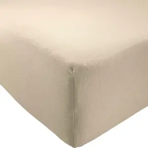 Простыня на резинке Pittsburgh, натуральная, 180x200 см - 200x200 см REDBEST