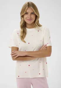 Футболка с принтом "йоханна" Saint Tropez, Ice Pink Multi Un Hearts