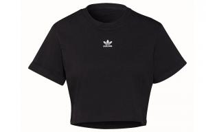 Женский укороченный топ Adidas Originals, цвет Black