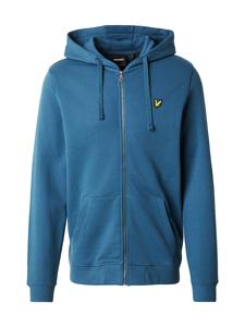 Толстовка с капюшоном на молнии Lyle & Scott, голубой