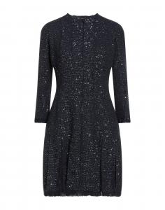 Мини-платье Oscar De La Renta, полуночно-синий