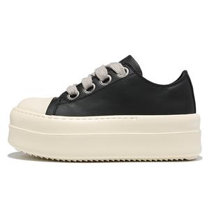 Легкие низкие женские кроссовки для скейтбординга BDED, Black