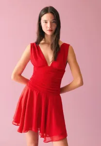 Повседневное платье Bershka, Red
