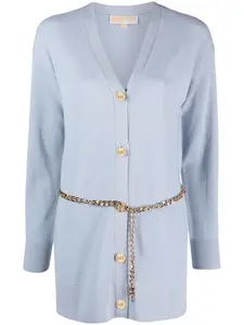 Кардиган в рубчик Michael Michael Kors, синий