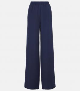 Широкие брюки Cady Couture Valentino, Indaco