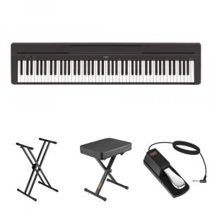 Цифровое пианино Yamaha P-45 Compact Portable Digital Piano Bundle (Black)