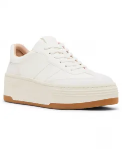 Ливви платформенные кеды на шнуровке Madden Girl, белый