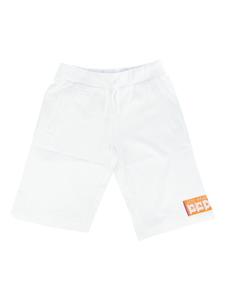 GCDS шорты с логотипом, белый
