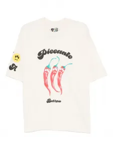 Футболка с круглым вырезом BARROW, белый