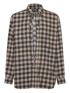 Клетчатая рубашка Dsquared1, коричневый