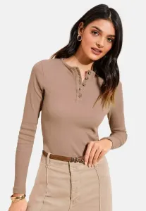 Рубашка-Поло с длинными рукавами Friends Like These, Taupe
