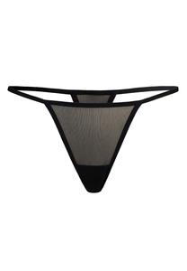Стринги Teyli Mesh Tanga Paski, черный