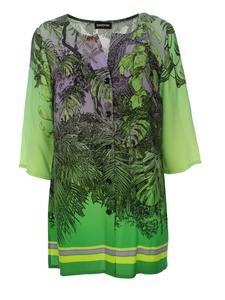 Блуза SEEYOU BY BIGGI M., Green/Light green