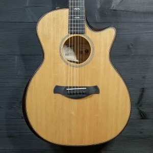 Taylor-guitars Акустико-электрогитара Taylor Builder’s Edition 614ce с корпусом из клена и камерным верхом из торефицированной ели