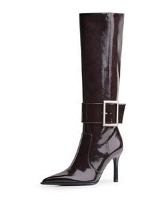 Классические ботинки Bershka, Dark brown