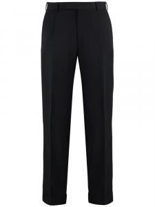 PT Torino брюки из вирджинской шерсти, черный
