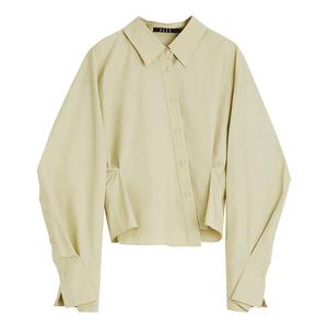 Рубашка женская с лацканом Moderate Others ELLE, светло-зеленый