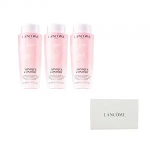 LANCOME LANKOU 3, прозрачный и большой розовый водный новый тоник увлажняющий, успокаивающий и питательный 200ml/400ml/400ml*2/400ml*3