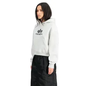 Худи Alpha Industries Basic PP, серый