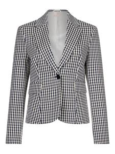 Клетчатый блейзер LIU JO, синий