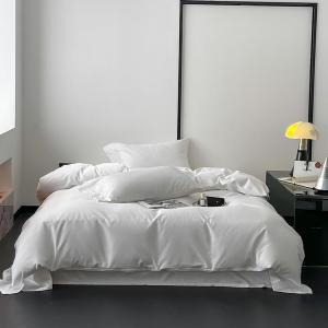 UJNHGQ Комплект постельного белья однотонный хлопок 600TC мягкий