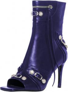 Женские ботильоны FSJ с открытым носком, заклепками и ремешком с кисточками, шпилька, модная боковая молния, короткие ботинки до щиколотки, для вечеринок и танцев, размеры 4-16 US, Blue