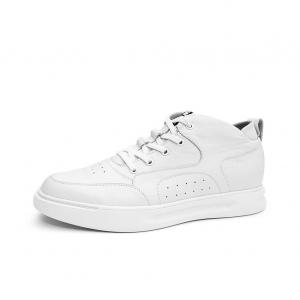 Кеды мужские, обувь для скейтбординга средняя высота белый Kaiser