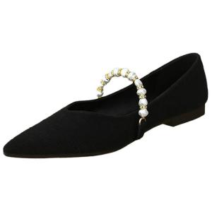 Туфли Мэри Джейн на плоской подошве женские City camel, Black