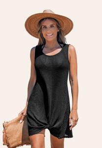 Платье-джемпер Cupshe, черный