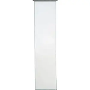 Занавеска Sambia на панельных каретках, 1 шт., размеры ВxШ: 245x60 см, однотонный вуаль, включая монтажные аксессуары Gözze, мятный