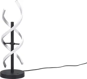 TRIO Leuchten Светодиодная настольная лампа "Sequence" Ø 16,0 см, Высота: 48,5 см, цвет aluminiumfarben