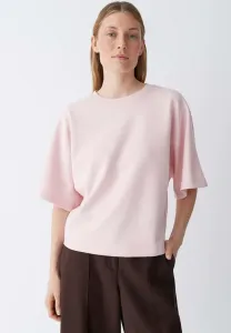 Базовая футболка с женственными деталями Opus, Rose Tint