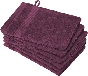 Рукавица для мытья Dyckhoff "Планета" (набор, 6 шт., 6 рукавиц для мытья) 16х21 см (6 шт.), цвет beere