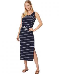 Платье Barbour Barbour Overl Midi Dre, темно-синий