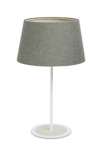 Настольная лампа BPSKoncept Boho big bell, серо-зеленый - экрю