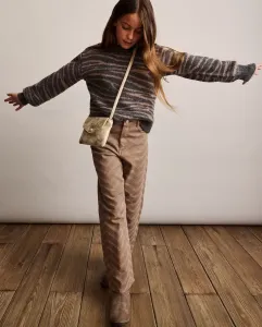 Детские джинсы с рваными и потертыми деталями Coconut El Corte Inglés, светло-коричневый