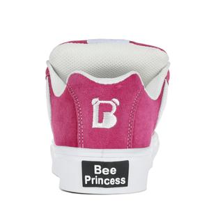 Кеды, скейтборд обувь унисекс низкий верх драконий фрукт порошок Princess Bee, цвет Magenta