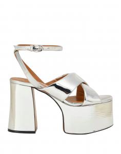 Сандалии Marni, серебряный