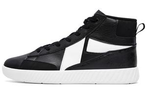 Обувь для скейтбординга Мужская с высоким верхом, черная/белая Xtep