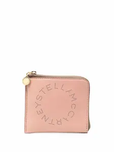 Компактный кошелек Stella Logo STELLA MCCARTNEY, розовый