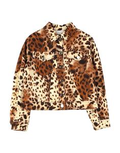 Куртка для девочек Elisabetta Franchi, коричневый