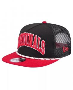 Мужская черная кепка для гольфа St. Louis Cardinals Throwback с сеткой New Era, черный
