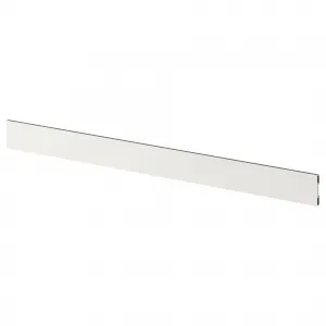 Плинтус, белый, 220х8 см, FÖRBÄTTRA IKEA